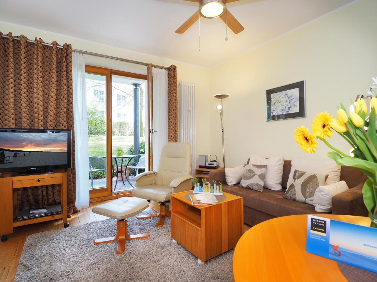 Kaiservillen Heringsdorf - 1-Raum-Ferienwohnung Mit Terrasse D103 מראה חיצוני תמונה