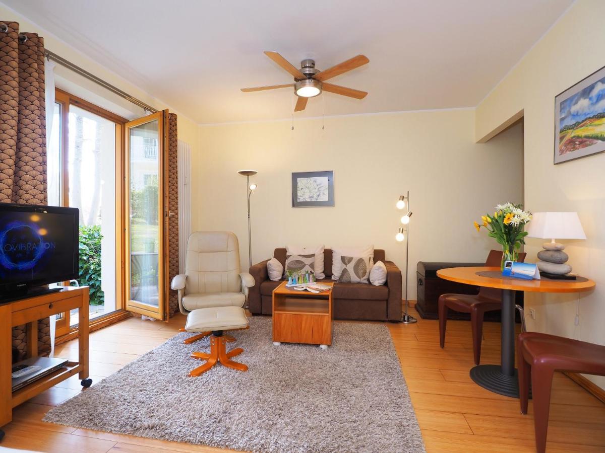 Kaiservillen Heringsdorf - 1-Raum-Ferienwohnung Mit Terrasse D103 מראה חיצוני תמונה